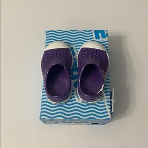 New! Native purple water shoes